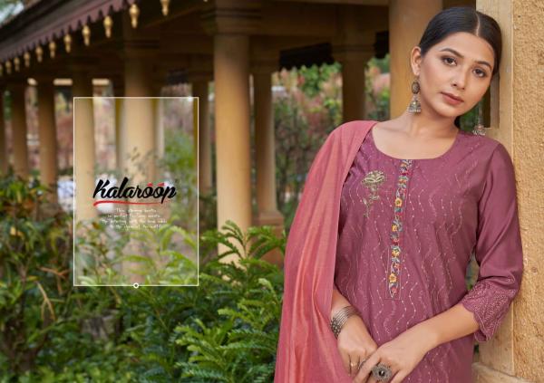 Kalaroop Prachi Fancy Wear Kurti With Bottom Dupatta Collection